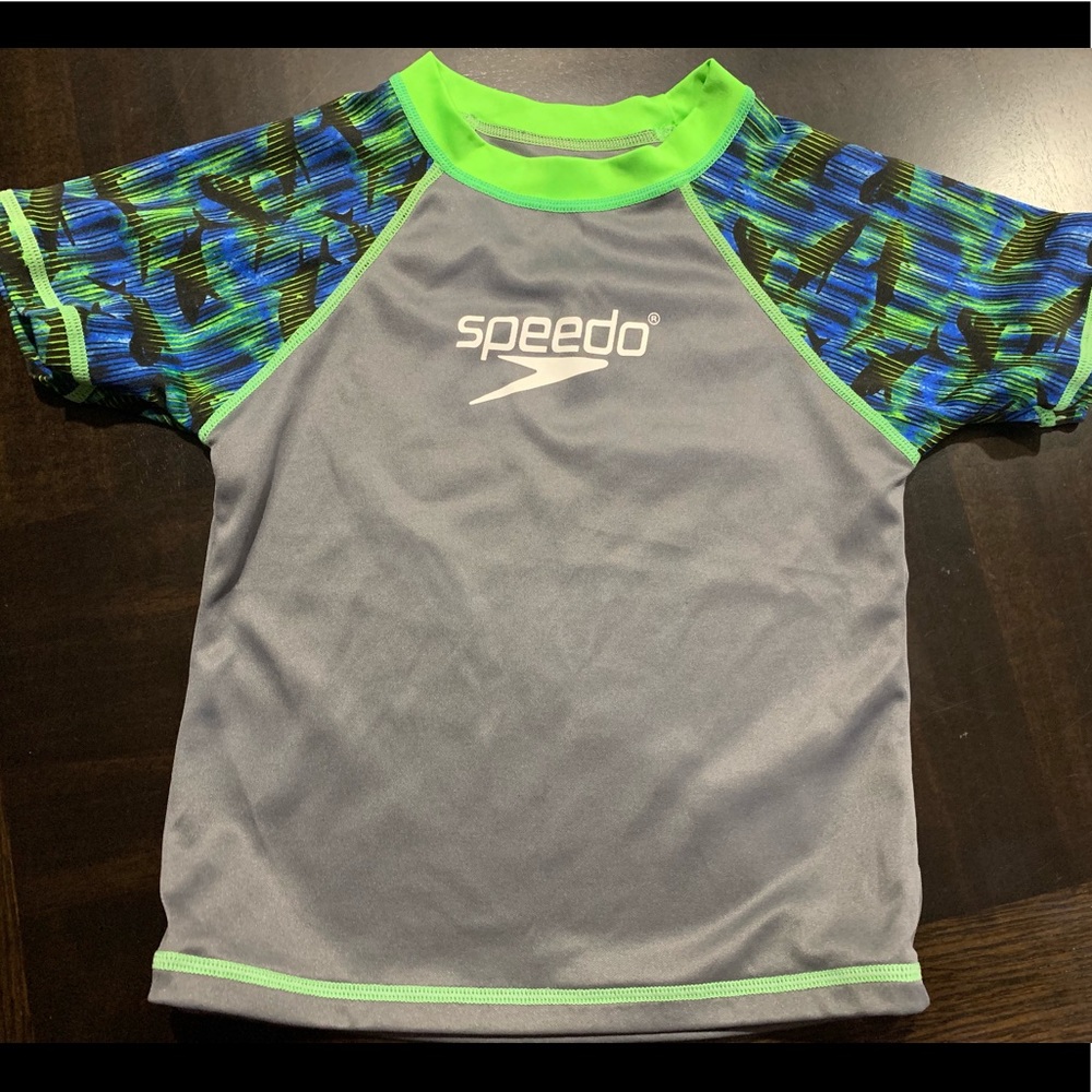 Speedo Swim Boys Rash-guard Size S(1-2Years)